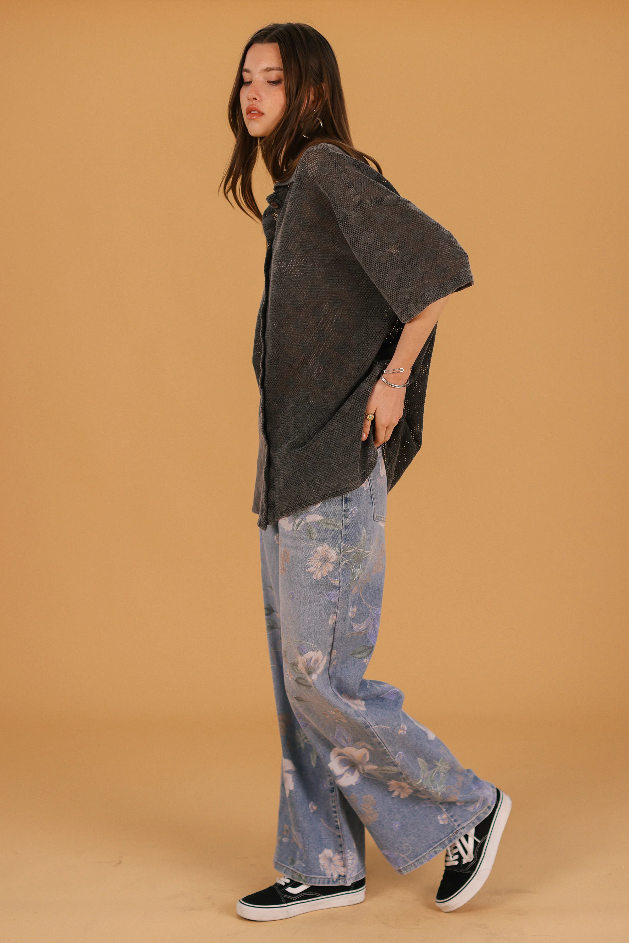Shirt Elio Stonewashed Grey - Image 3