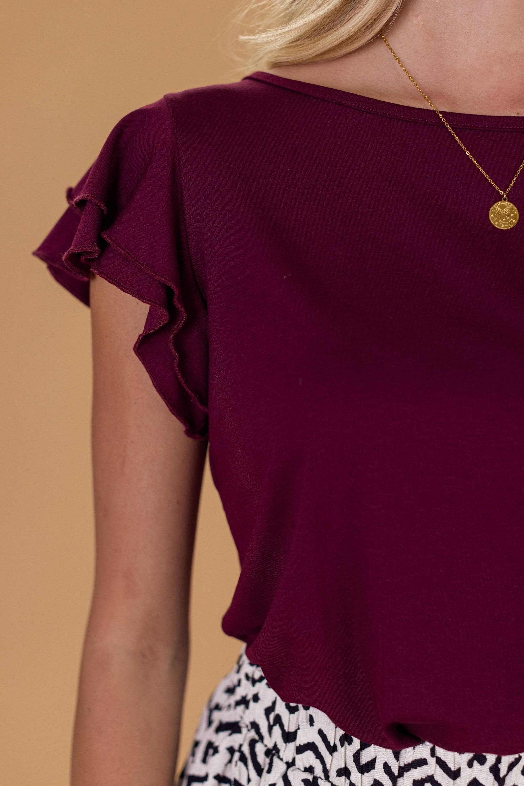 Top Odile Wine Red - Image 2